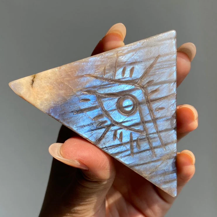 Moonstone Pyramid Eye