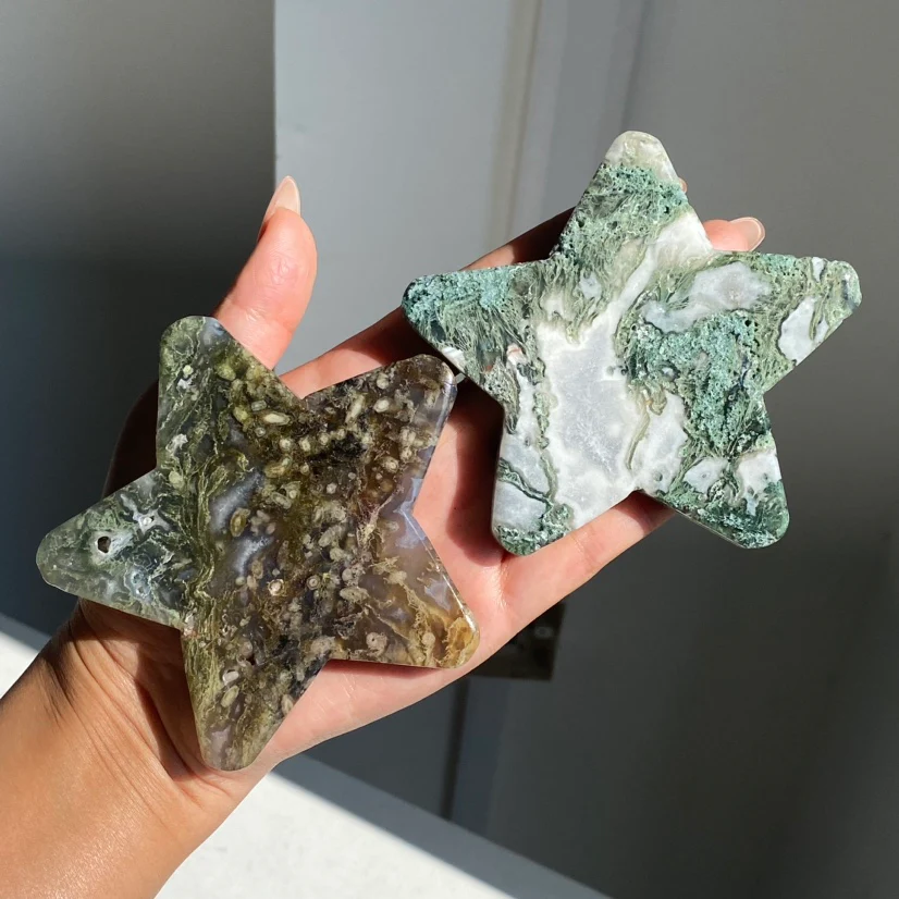 Moss Agate Stars - Image 3