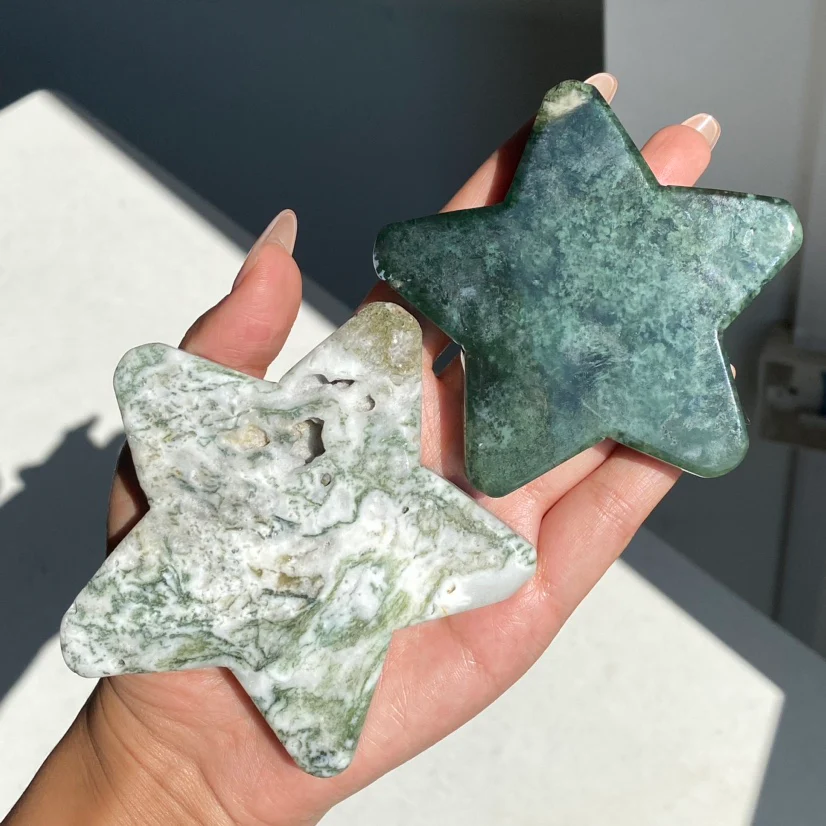 Moss Agate Stars - Image 4