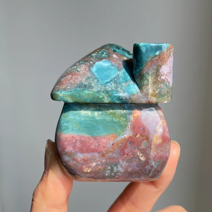 Ocean Jasper Mushroom House - Image 2