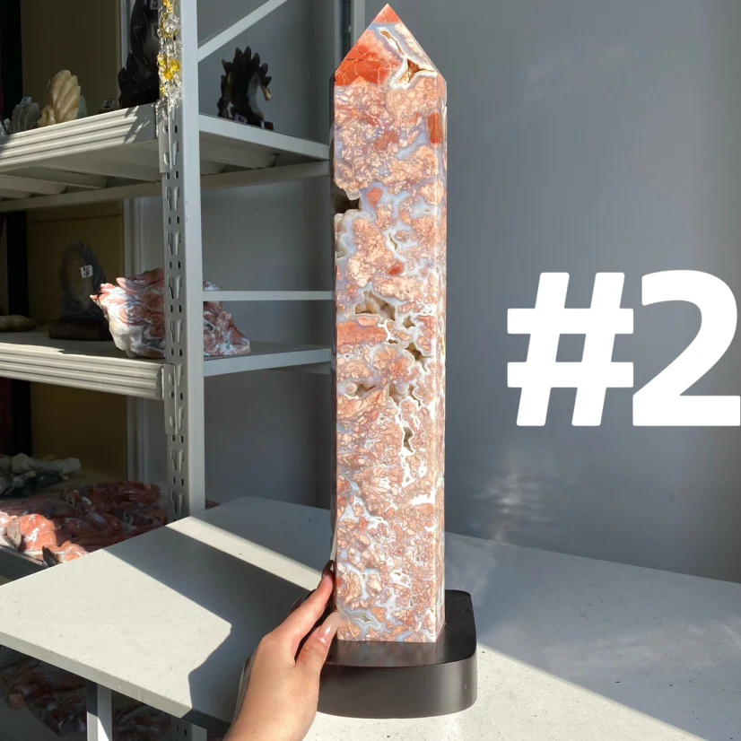 Pink Agate Big Towers - Image 5