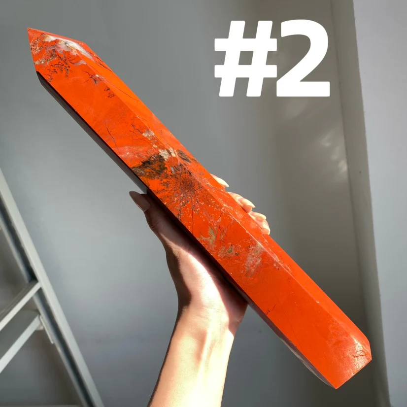 Red Jasper Big Tower - Image 2