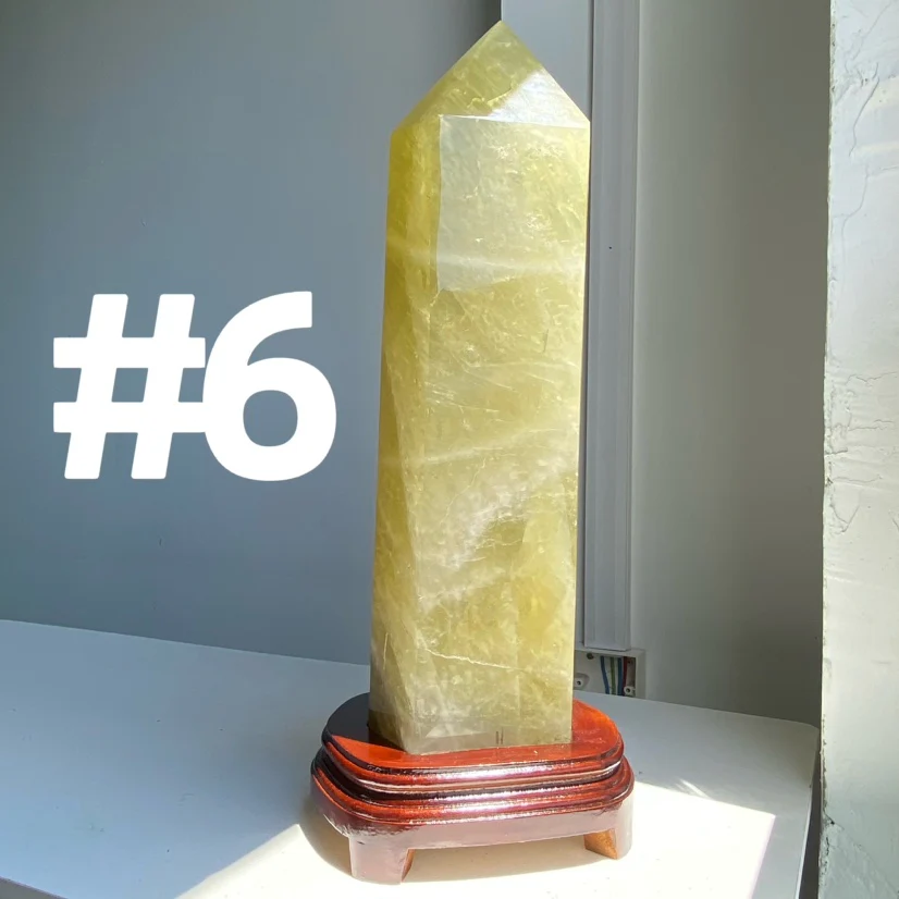 Rose Quartz Big Tower (imperfect) - Image 3