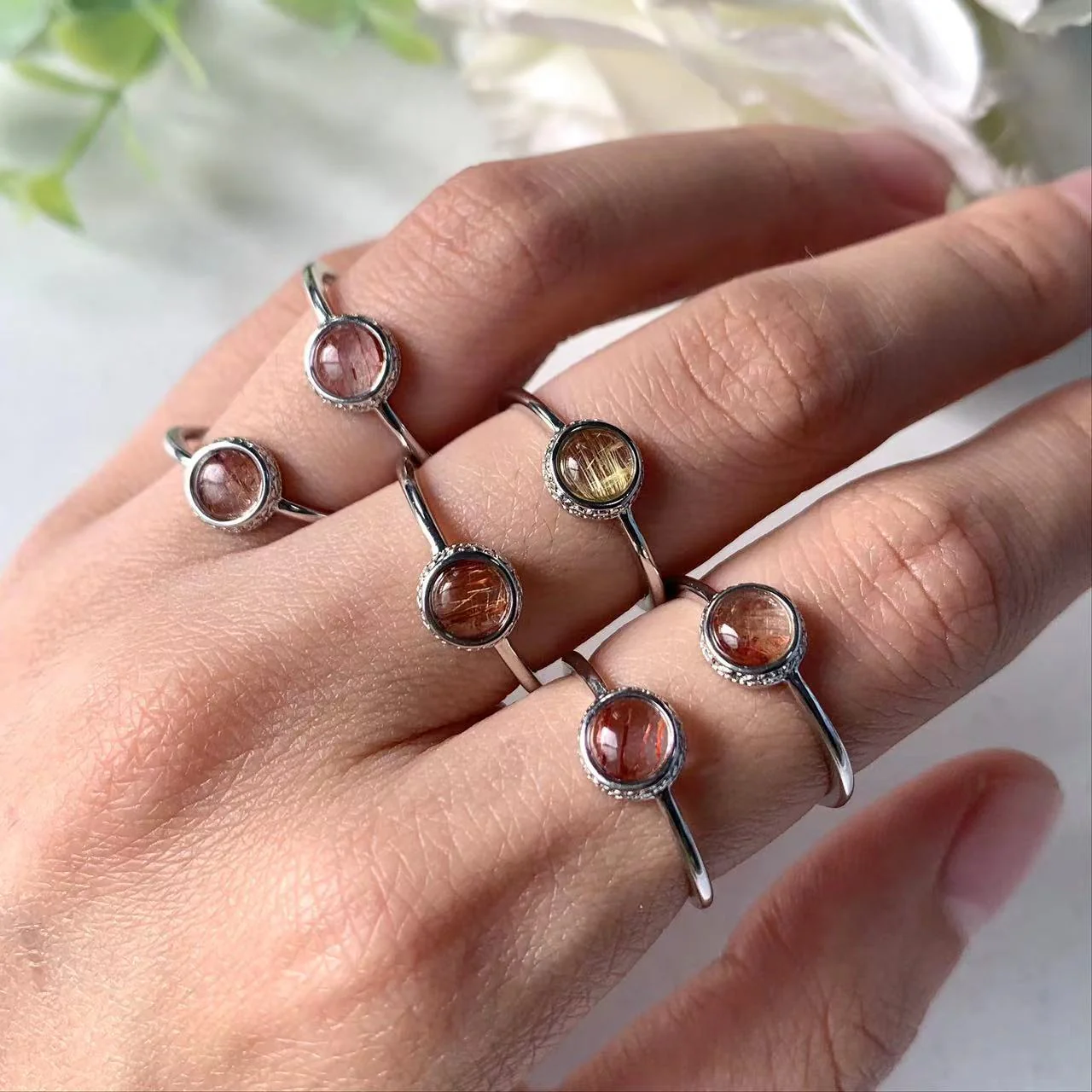 Rutile Quartz Ring - Image 5