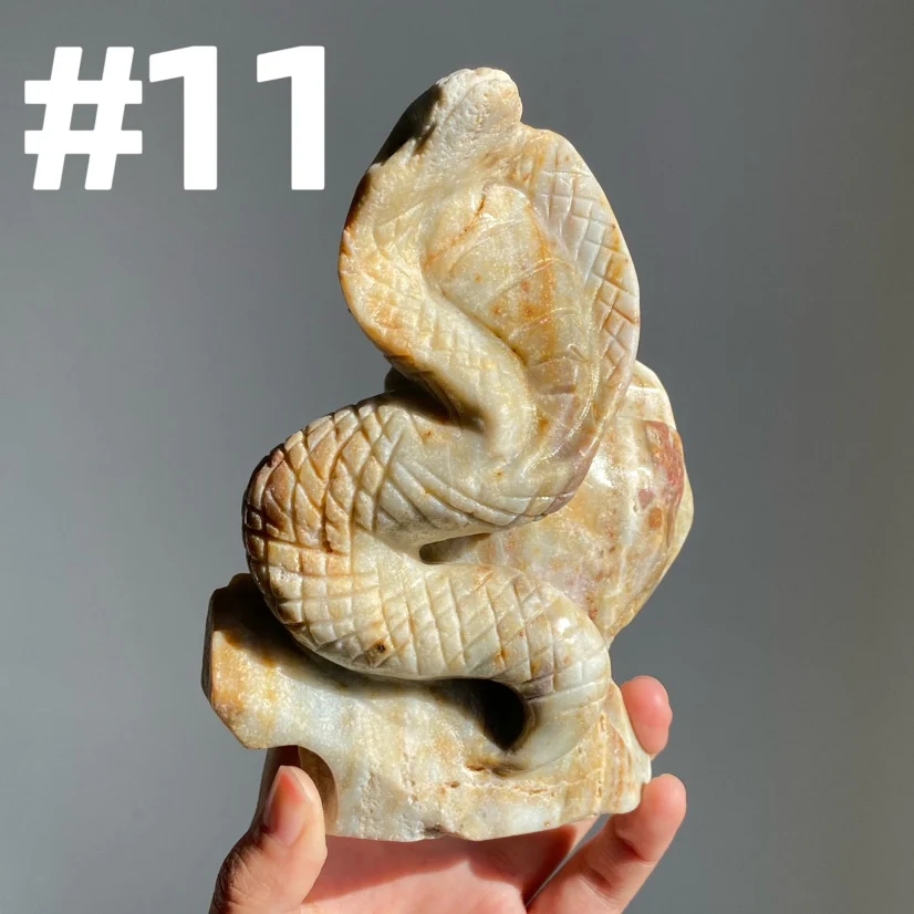 Sky Blue Quartz Snake - Image 4