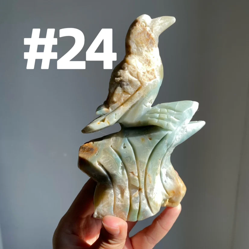 Sky Blue Quartz Bird - Image 6