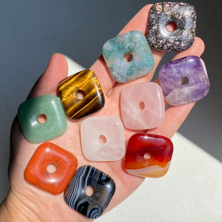 Square Donut Pendant