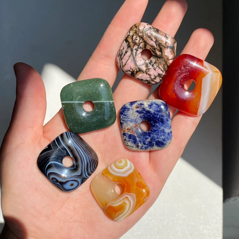 Square Donut Pendant - Image 2