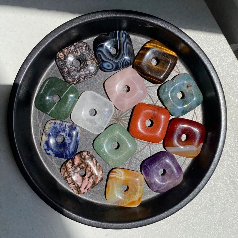 Square Donut Pendant - Image 3