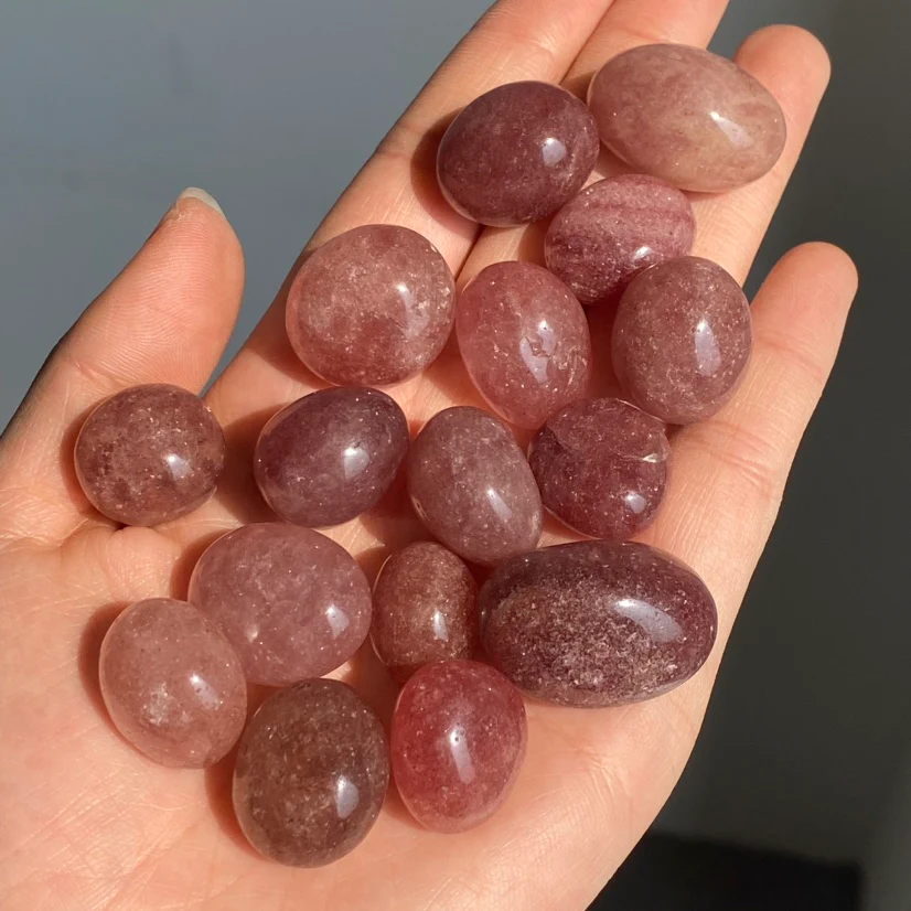 Strawberry Quartz Tumble - Image 2