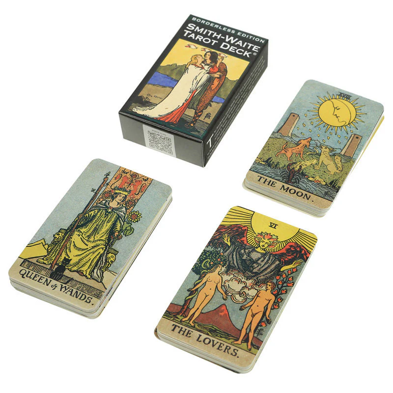 Tarot Card Deck Borderless Edition Smith-Waite Tarot - Image 3