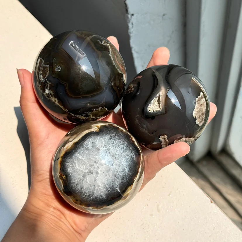 Volcano Agate Big Spheres - Image 3